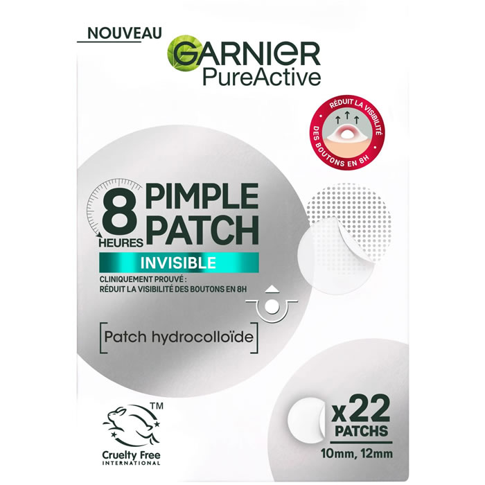 GARNIER Pure Active Patch invisible anti boutons