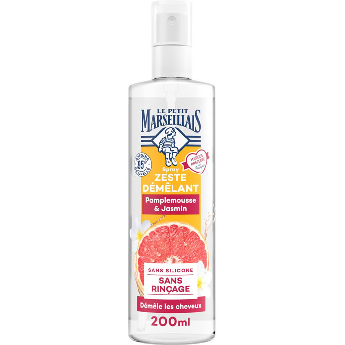 LE PETIT MARSEILLAIS Démêlant spray au pamplemousse et jasmin sans rinçage