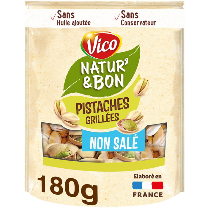 VICO Natur & Bon Pistaches grillées non salées