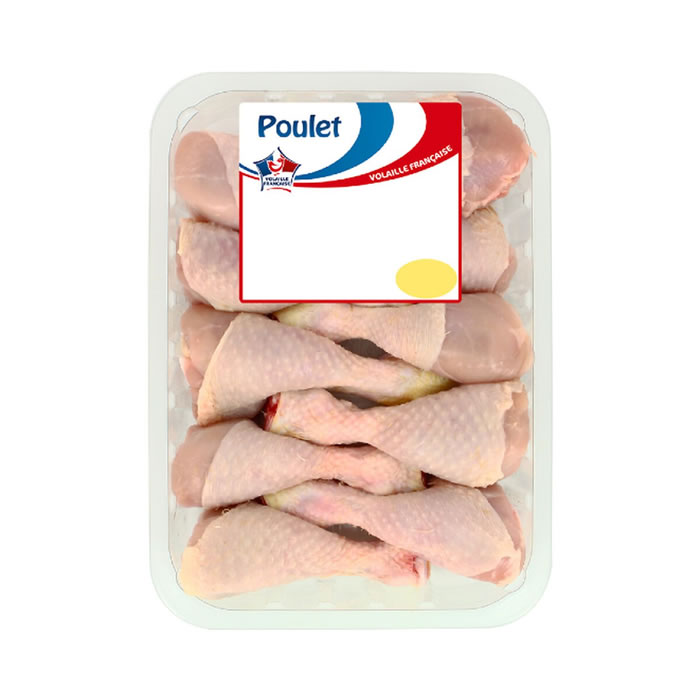 AUCHAN Essentiel Pilons de poulet blanc