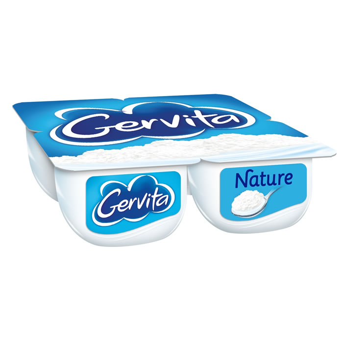 GERVITA Fromage blanc mousse nature