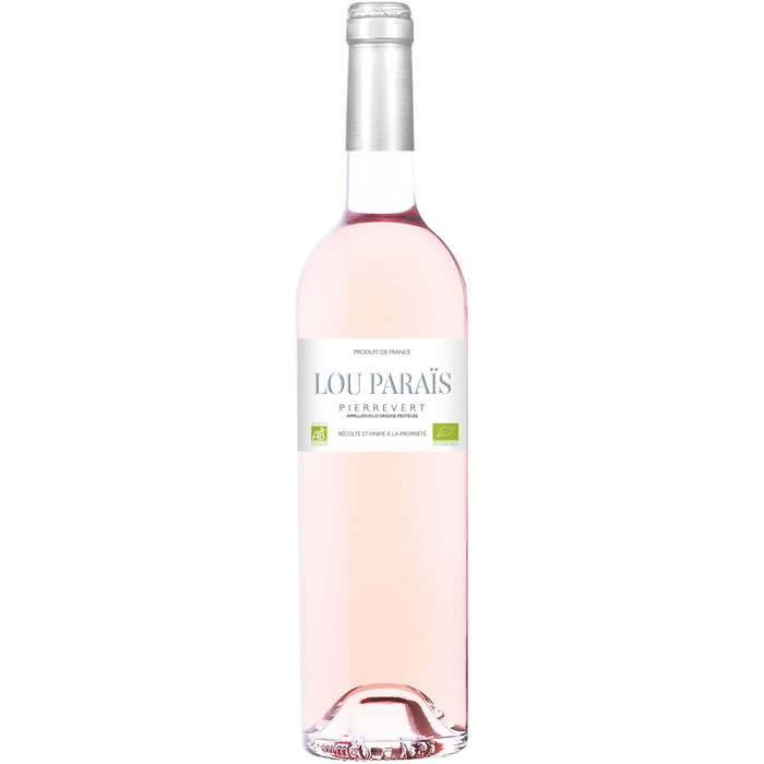 PIERREVERT Lou Paraïs Vin rosé bio AOP