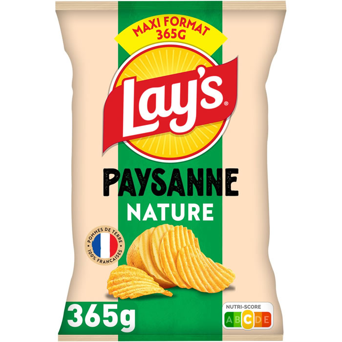 LAY'S Chips paysannes nature