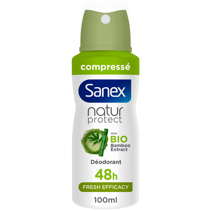 SANEX Natur Protect Déodorant spray compressé bio 48h