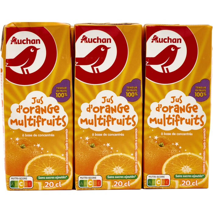 Briquettes Jus De Fruits