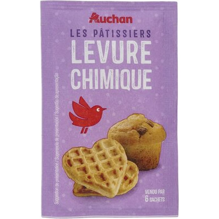 AUCHAN Les Pâtissiers Levure chimique