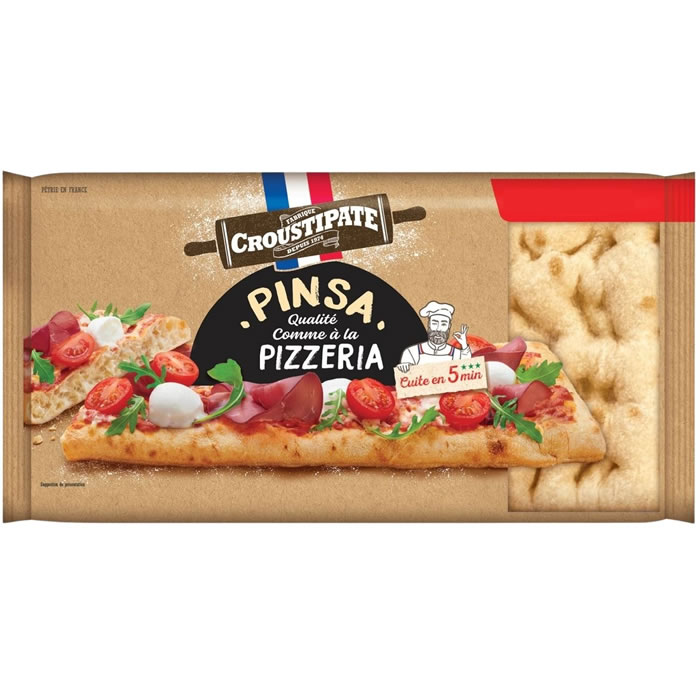 CROUSTIPÂTE Pinsa à garnir