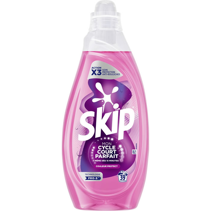 SKIP Cycle court Lessive liquide pour linge couleur