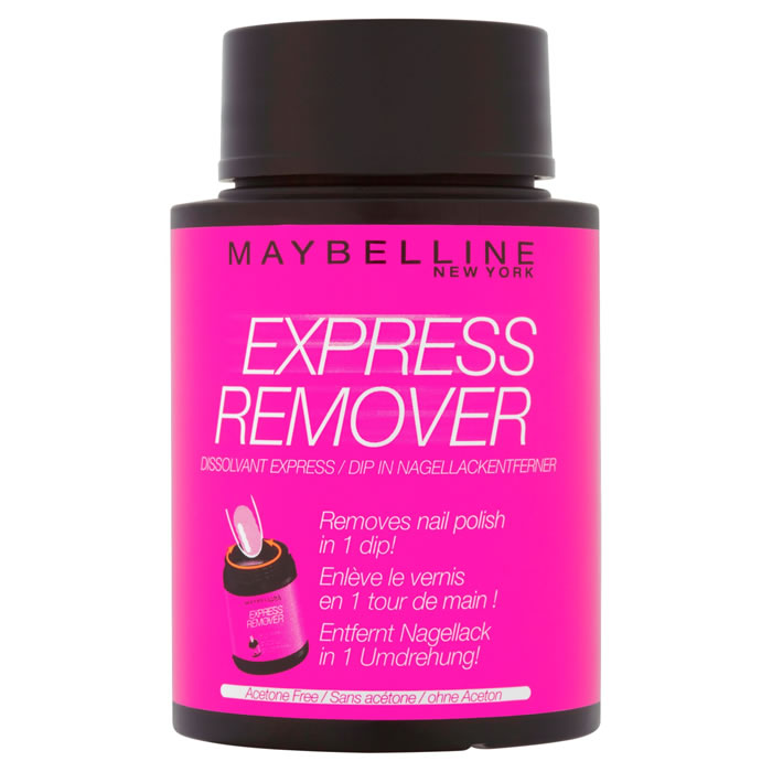 GEMEY MAYBELLINE Express Remover Dissolvant manucure sans acétone