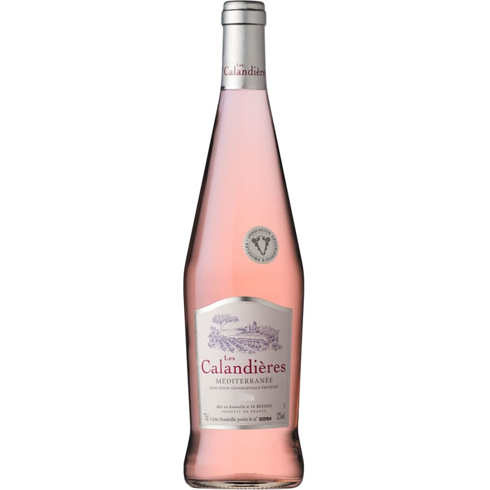 MÉDITERRANÉE Les Calendières Vin rosé IGP