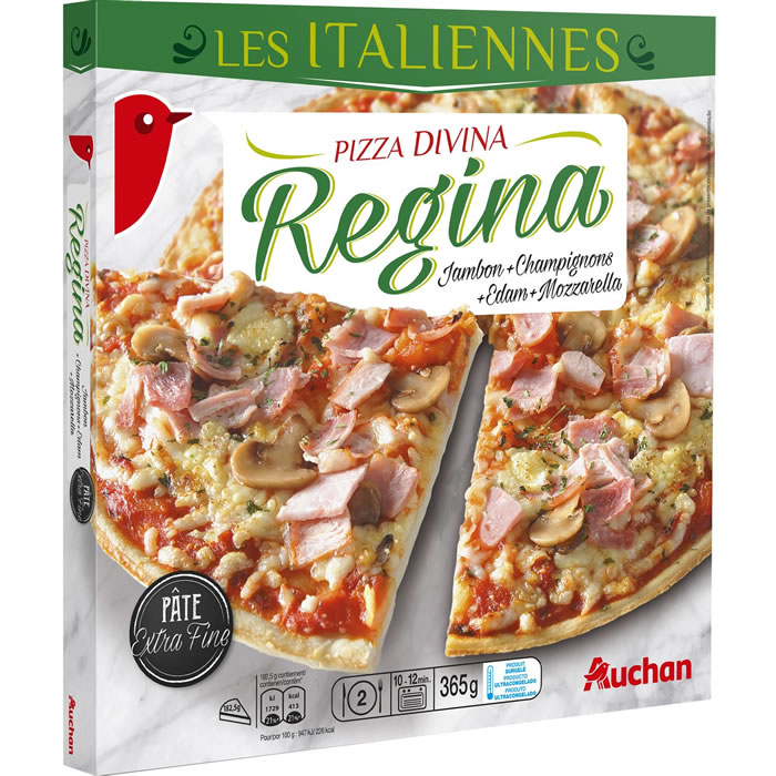 AUCHAN Les Italiennes Pizza regina