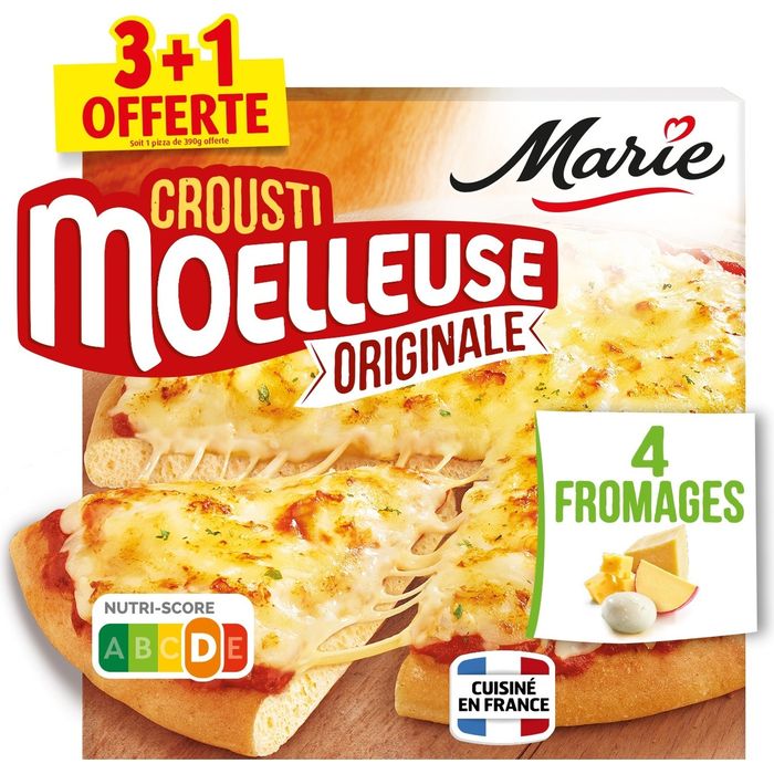 MARIE CroustiMoelleuse Originale Pizza 4 fromages