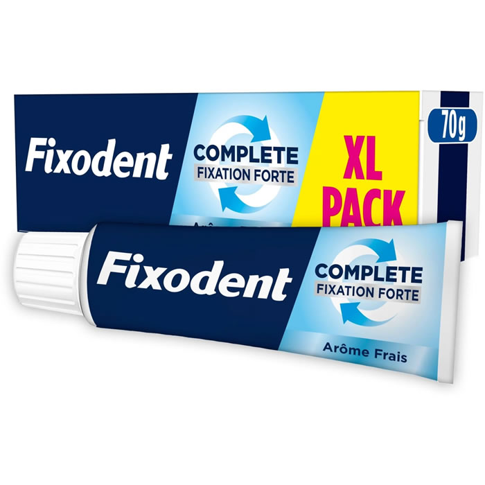 FIXODENT Crème fixative pour prothèses dentaires à la menthe