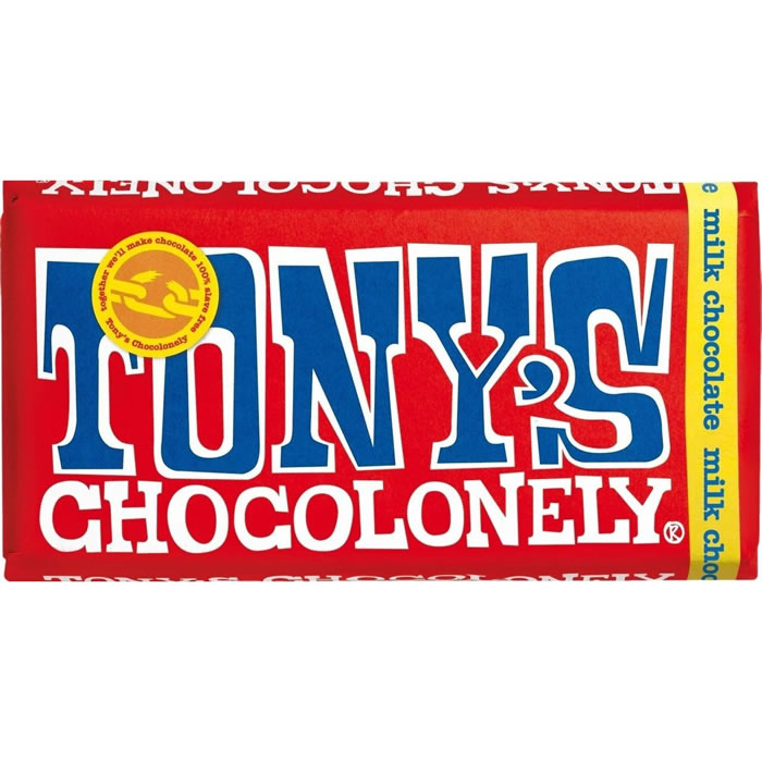 TONY'S Tablette de chocolat au lait