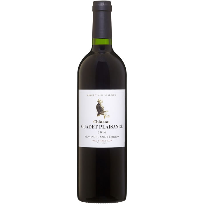 MONTAGNE SAINT EMILION - AOP Château Guadet Plaisance Vin rouge bio