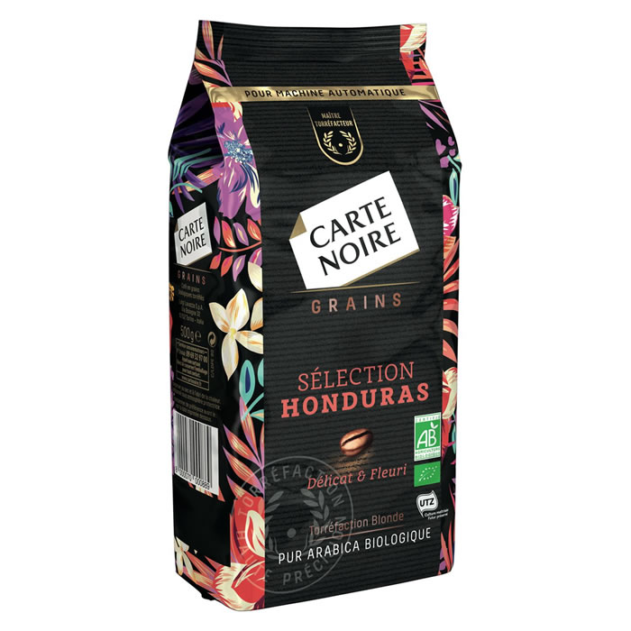 CARTE NOIRE Sélection Honduras Café en grain bio