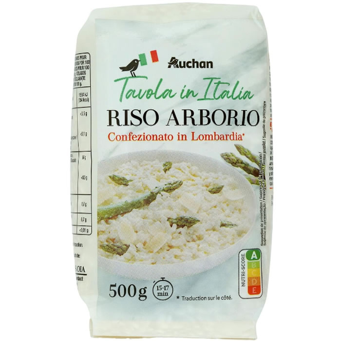 AUCHAN Tavola in Italia Riz arborio
