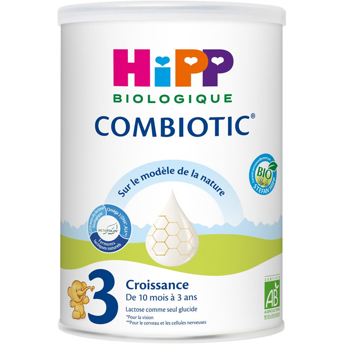 HIPP Combiotic Lait de croissance en poudre bio 10/36 mois
