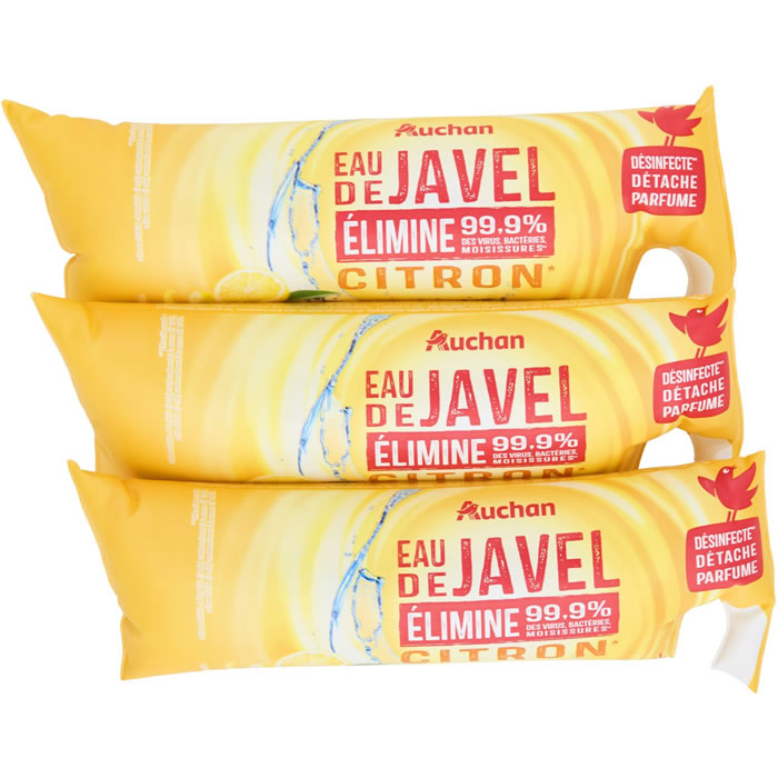 AUCHAN Eau de javel citron