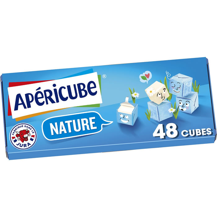 APERICUBE Le Nature 48 cubes de fromage