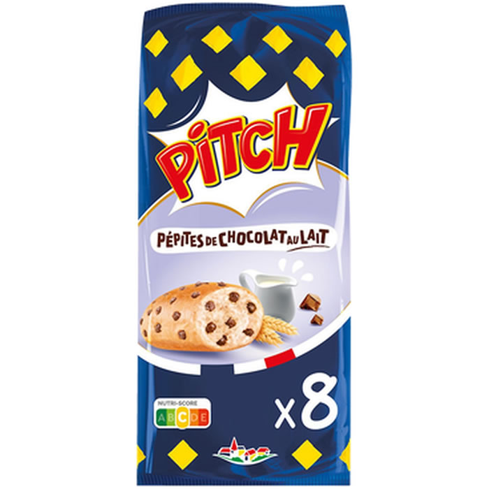 PASQUIER Pitch Brioches aux pépites de chocolat au lait