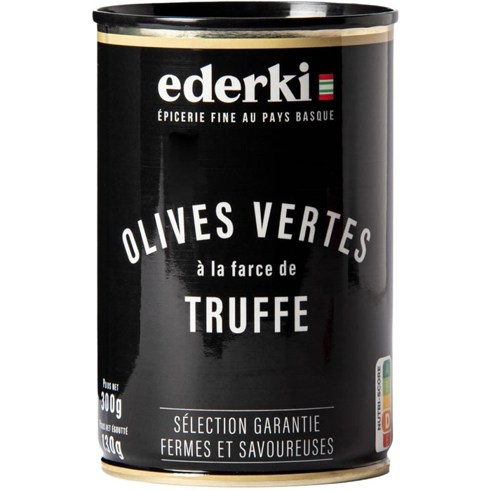 EDERKI Olives vertes farcies à la truffe