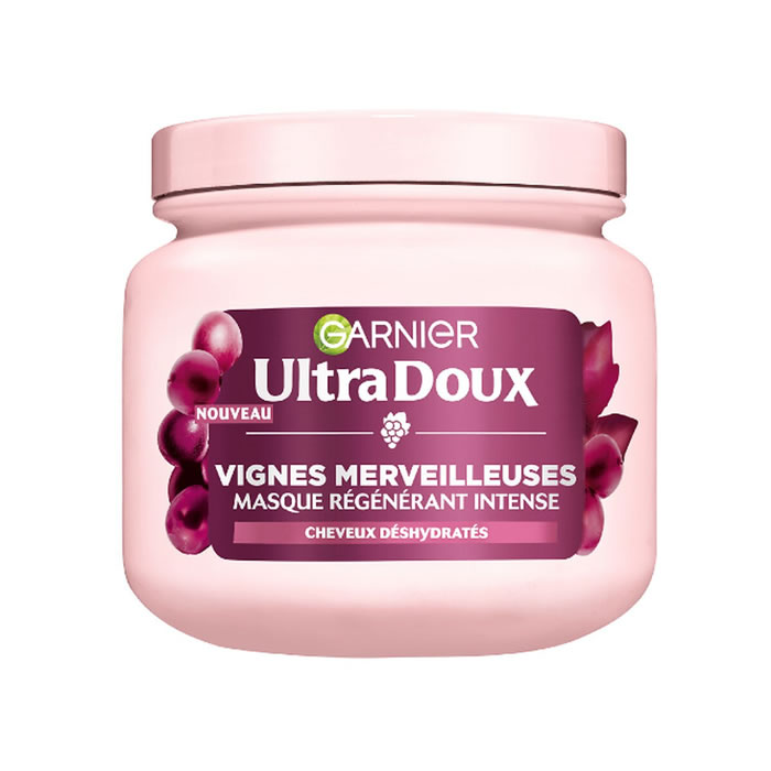 GARNIER Ultra doux Masque cheveux à l'huile de pépin de raisin