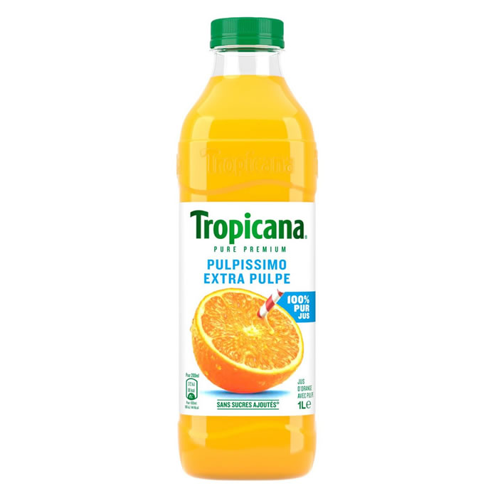 TROPICANA Pure Premium Pur jus d'orange extra pulpée
