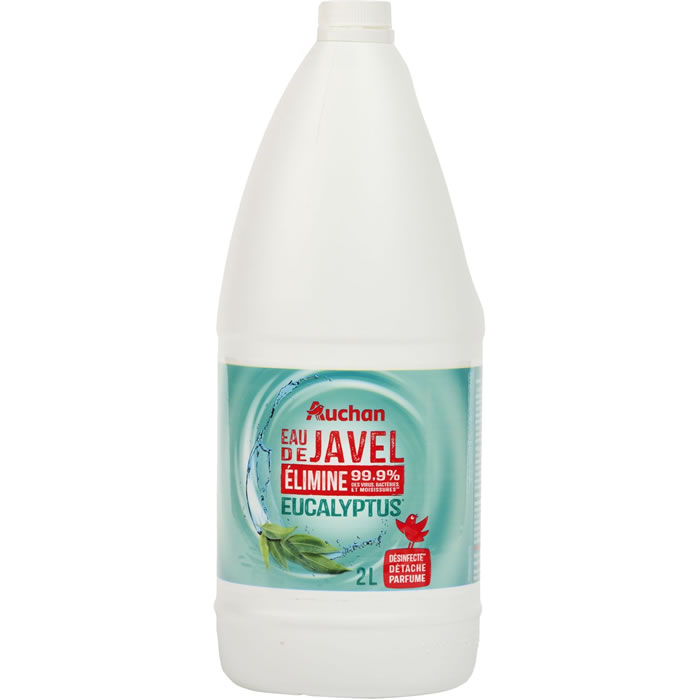 AUCHAN Eau de javel à l'eucalyptus