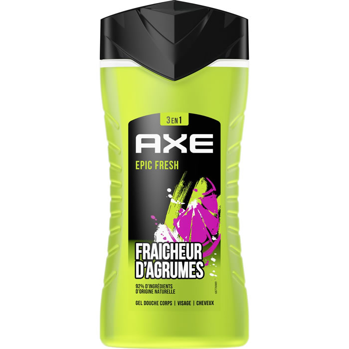 AXE Epic Fresh Gel douche fraicheur d'agrumes chronodrive