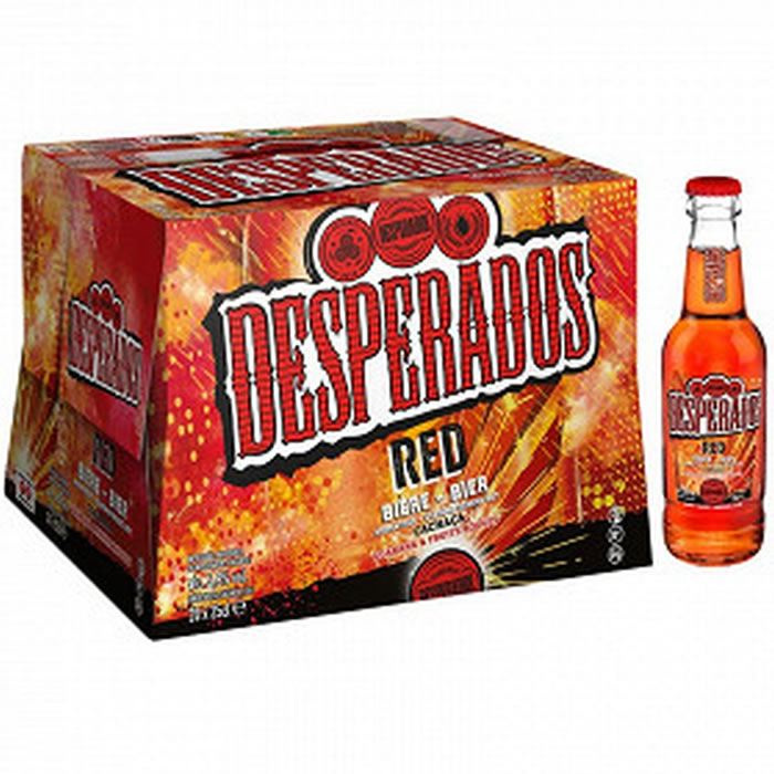 DESPERADOS Red Bière aromatisée cachaça, guarana et fruits rouges