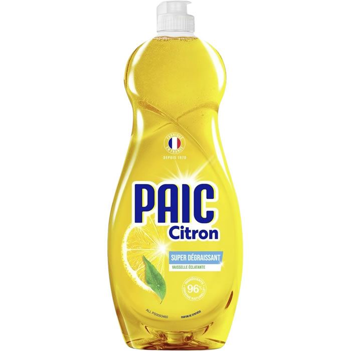 PAIC Liquide vaisselle super dégraissant au citron