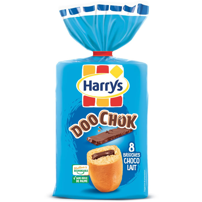 HARRYS Doo Chock Pains au lait fourrées au chocolat