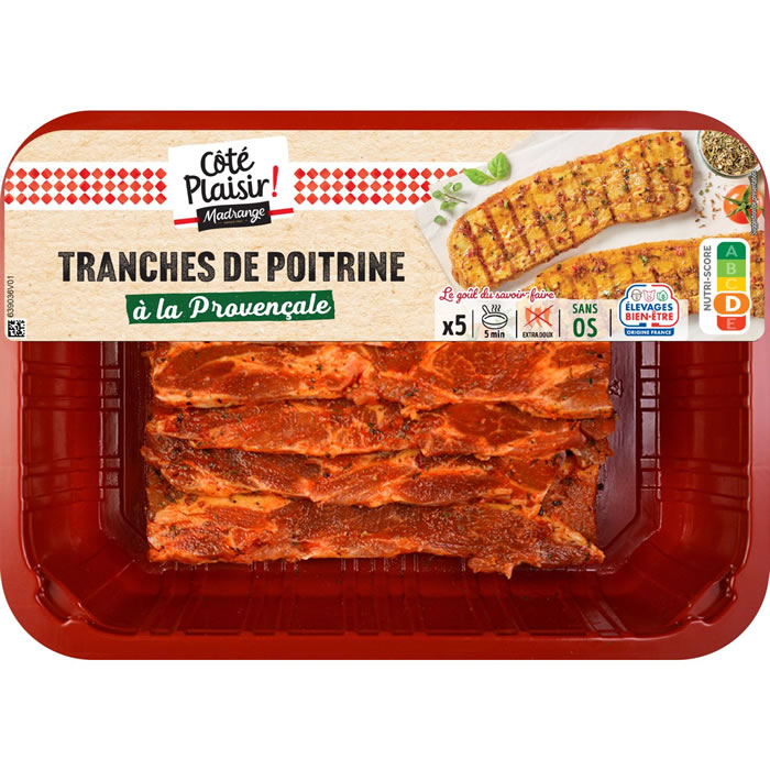 MADRANGE Poitrine de porc à la provençale