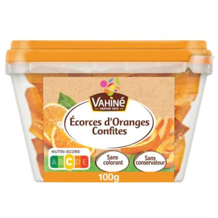 VAHINE Ecorces d'orange confites