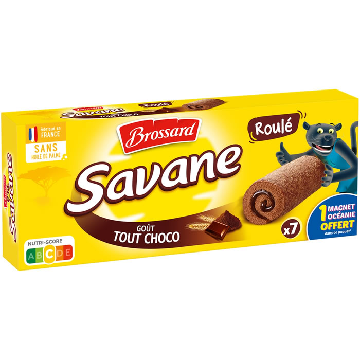 BROSSARD Savane Gâteaux roulés tout chocolat