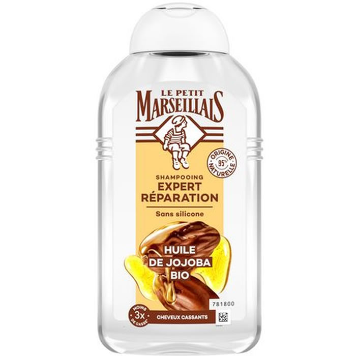 LE PETIT MARSEILLAIS Shampoing réparateur à l'huile de jojoba sans silicone