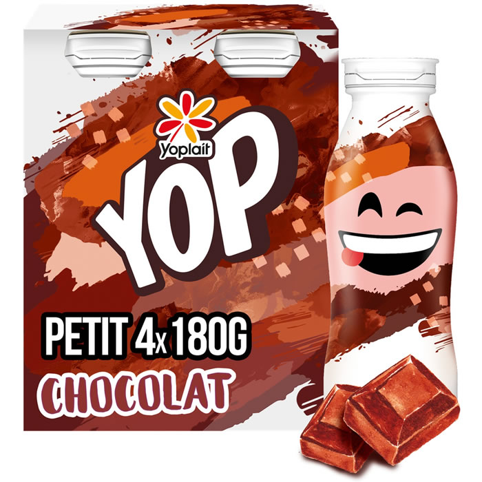 YOPLAIT Yop Yaourts à boire au chocolat