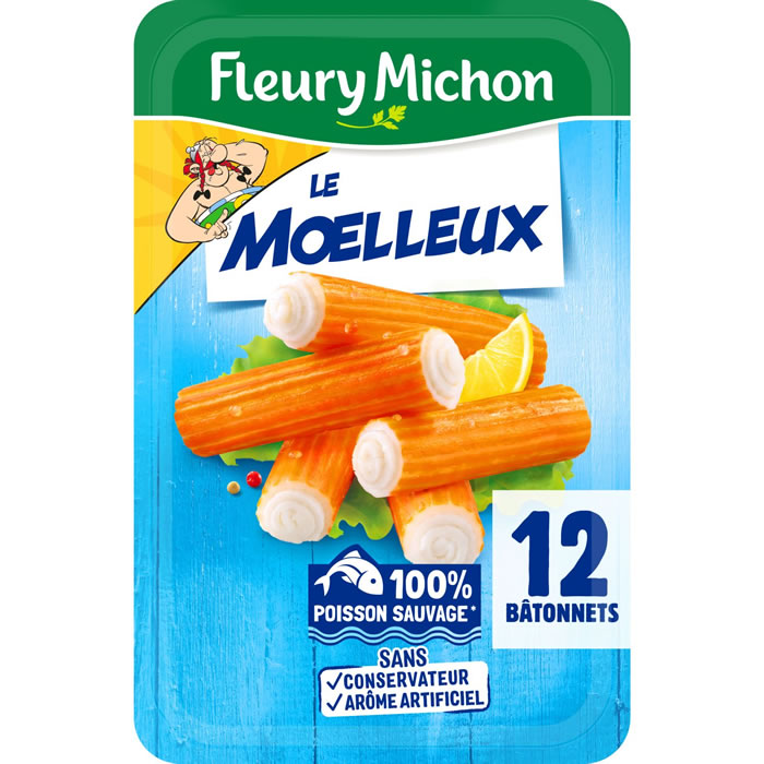 FLEURY MICHON Le Moelleux Bâtonnets de surimi