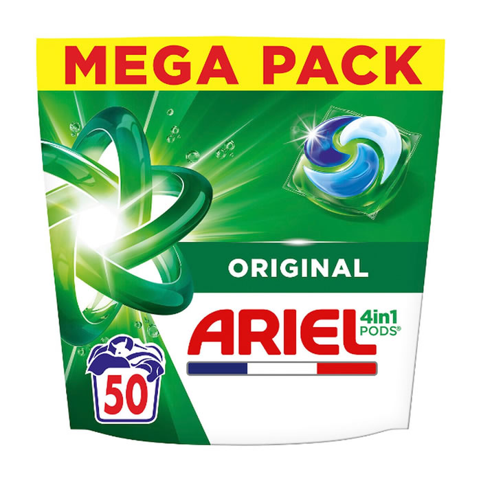 ARIEL 4 en 1 Pods Lessive capsules original