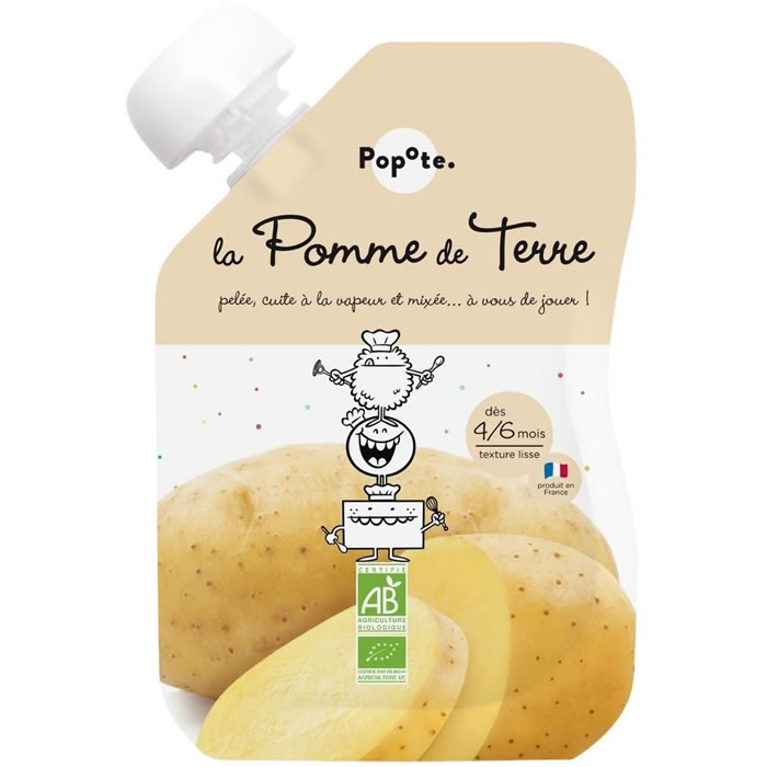 POPOTE Purée de pomme de terre dès 4 mois bio