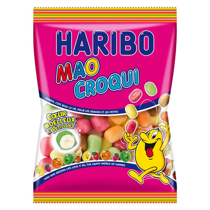 HARIBO Dragibus - Mao Croqui Bonbons dragéifiés