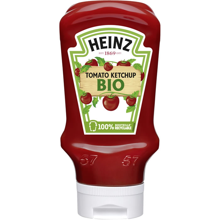 HEINZ Ketchup bio top down