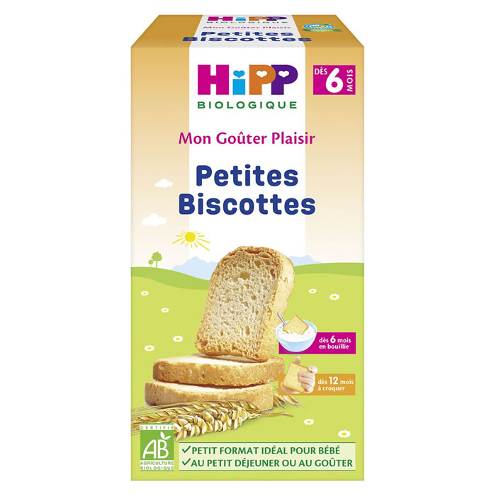 HIPP Mon Goûter Plaisir Petites Biscottes bio
