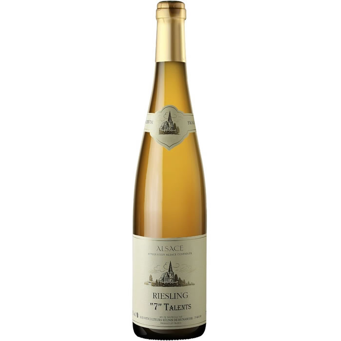 ALSACE Riesling 7 Talents Vin blanc sec AOP