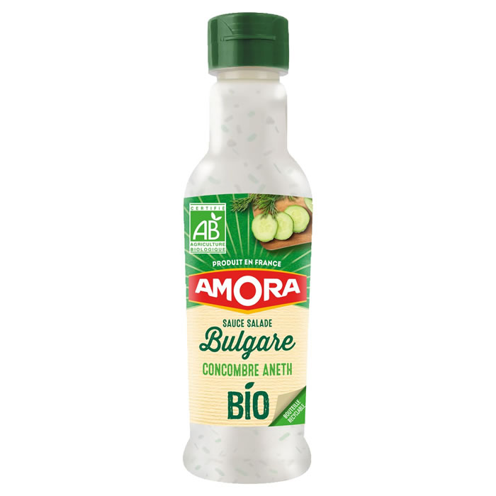 AMORA Sauce salade Bulgare bio concombre aneth