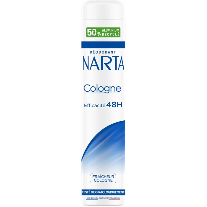 NARTA Cologne Déodorant spray 48h