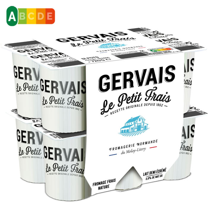 GERVAIS Le Petit Frais Fromage frais nature 3.9%