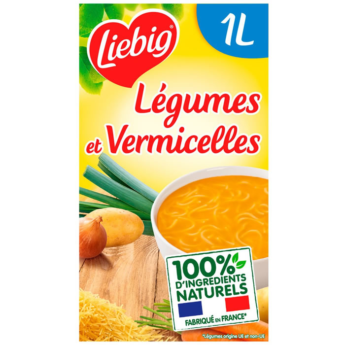 LIEBIG : PastaSoup' - Potage de légumes et vermicelles - chronodrive