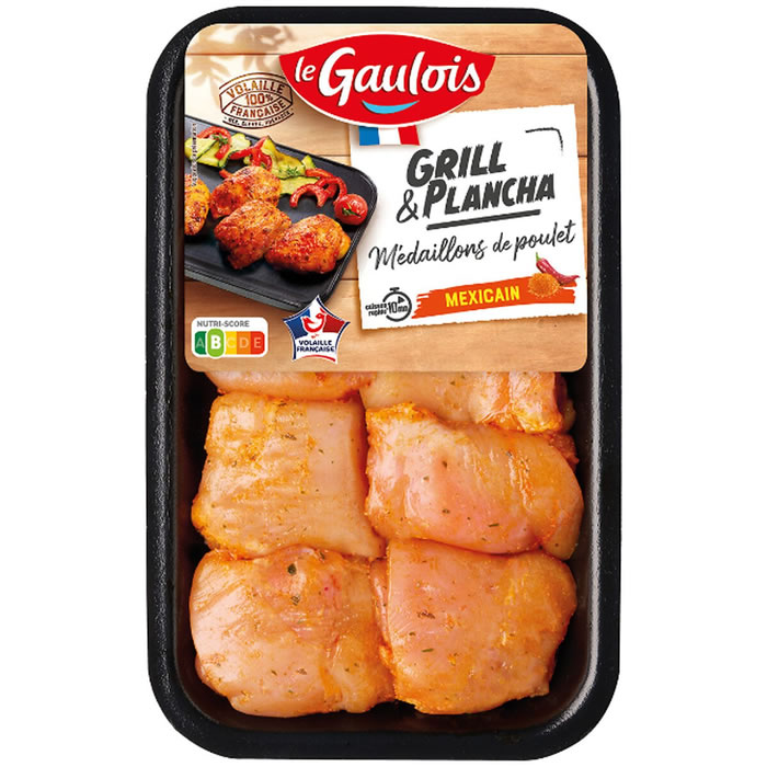 LE GAULOIS Médaillons de poulet à la mexicaine